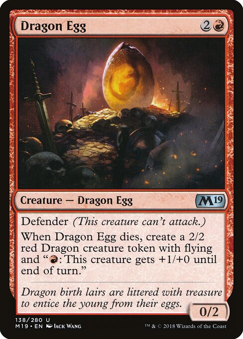 Dragon Egg – Core Set 2019 (M19-138) Magic: The Gathering card | LC-REM-20260804-15150661632332-d330ce5b-de86-42ad-ac00-3ae1d3252956