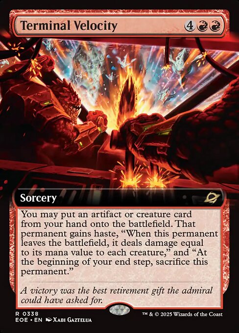 Terminal Velocity – Edge of Eternities (EOE-338) Magic: The Gathering card | LC-REM-20260804-15475115098444-d36147a8-dfcd-4d56-a98d-72fee52578d6