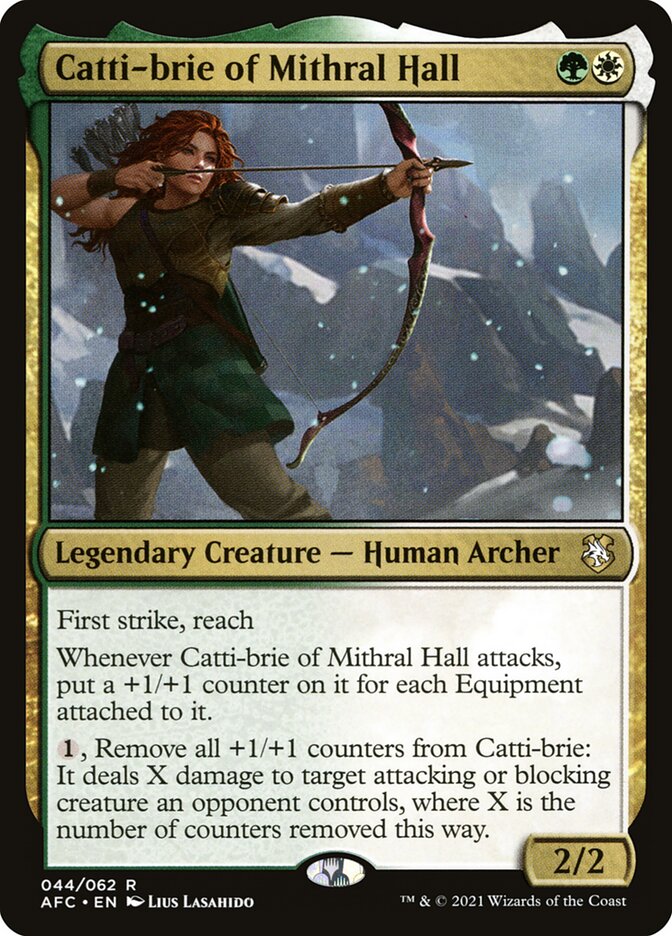 Catti-brie of Mithral Hall - Commander: Adventures in the Forgotten Realms (Rare) [AFC-44]