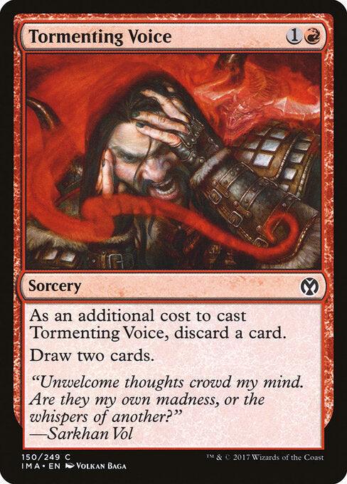 Tormenting Voice – Iconic Masters (IMA-150) Magic: The Gathering card | LC-REM-20260804-15765055144268-d373ce86-c92d-4d91-b3bb-739aba7d09a1