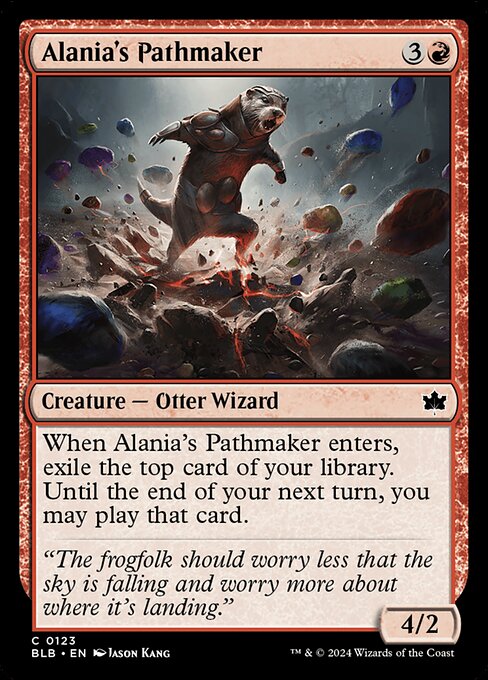 Alania's Pathmaker – Bloomburrow (BLB-123) Magic: The Gathering card Immagine principale del prodotto