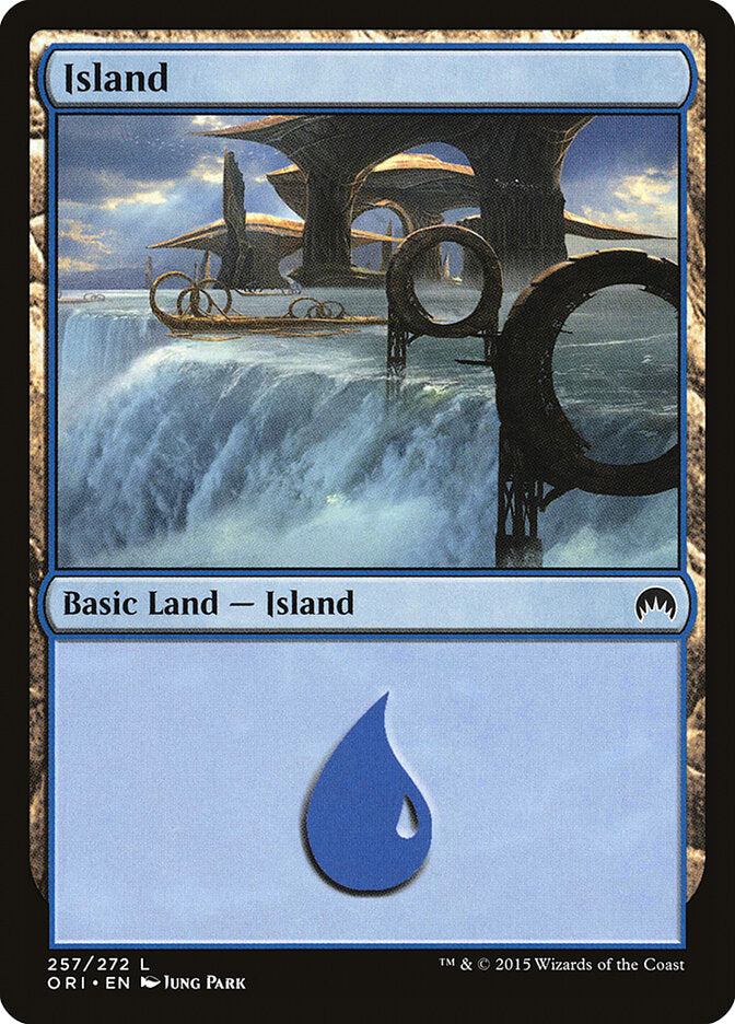 Island (V.1) - Magic Origins (Land) [ORI-257]