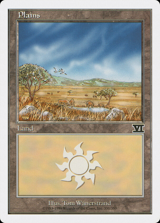 Plains (V.1) - Sixth Edition (Land) [6ED-331]
