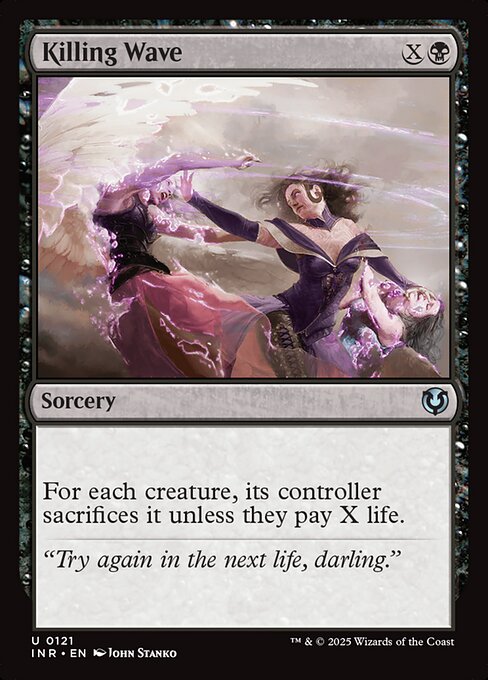 Killing Wave – Innistrad Remastered (INR-121) Magic: The Gathering card