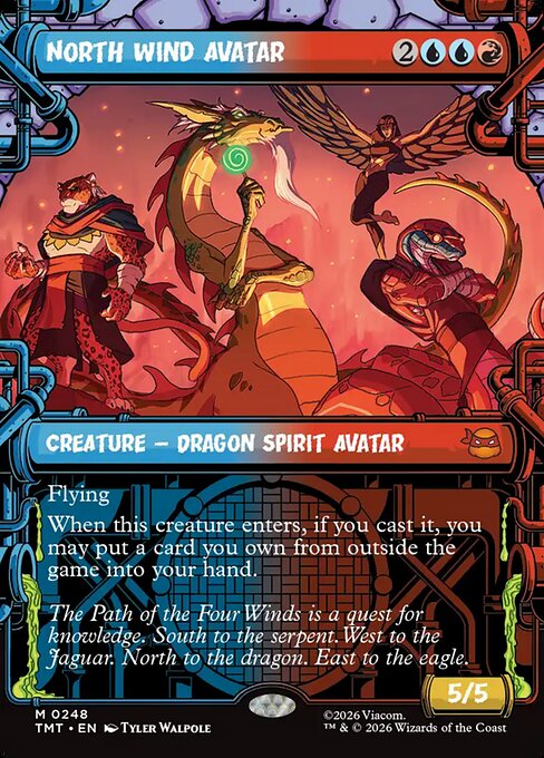 North Wind Avatar – Teenage Mutant Ninja Turtles (TMT-248) Magic: The Gathering card | LC-REM-20260804-15634917654860-d4316e3e-550f-459d-bbcb-1006d029246d Hauptbild