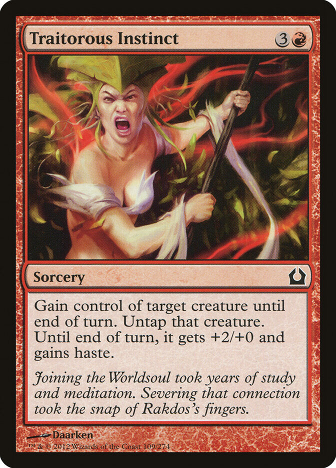 Traitorous Instinct - Return to Ravnica (Common) [RTR-109]