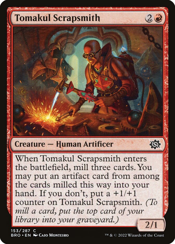 Tomakul Scrapsmith - The Brothers' War (Common) [BRO-153]