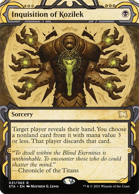 Inquisition of Kozilek – Strixhaven Mystical Archive (STA-31) Magic: The Gathering card | LC-REM-20260804-15151750938956-d47df2c2-437d-4b8e-82cc-1707e3efd5b5