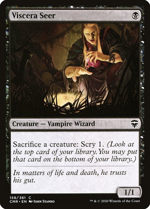 Viscera Seer – Commander Legends (CMR-158) Magic: The Gathering card | LC-REM-20260804-15414862971212-d49203dd-89b6-4e91-b3ff-5f9f5ce981f8