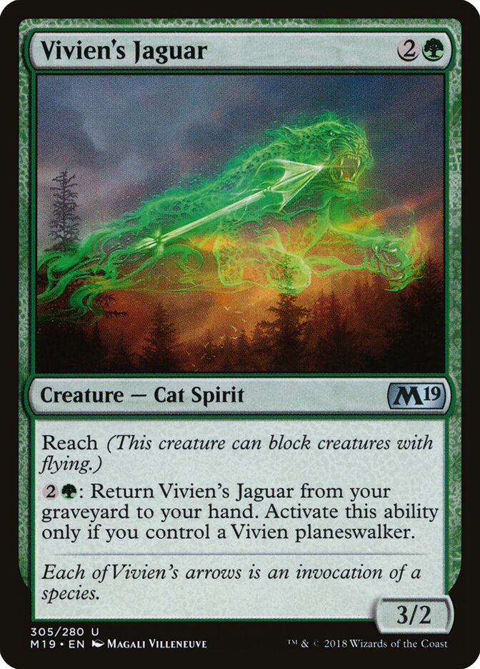Vivien's Jaguar - Core 2019 (Uncommon) [M19-305]