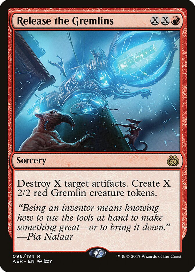 Release the Gremlins - Aether Revolt (Rare) [AER-96] Imagen principal del producto