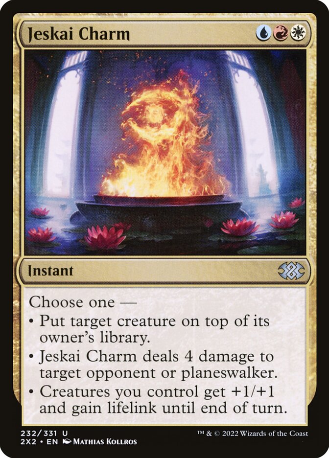 Jeskai Charm - Double Masters 2022 (Uncommon) [2X2-232]