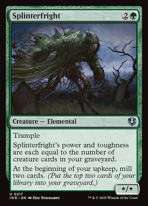 Splinterfright – Innistrad Remastered (INR-217) Magic: The Gathering card Hoofdafbeelding