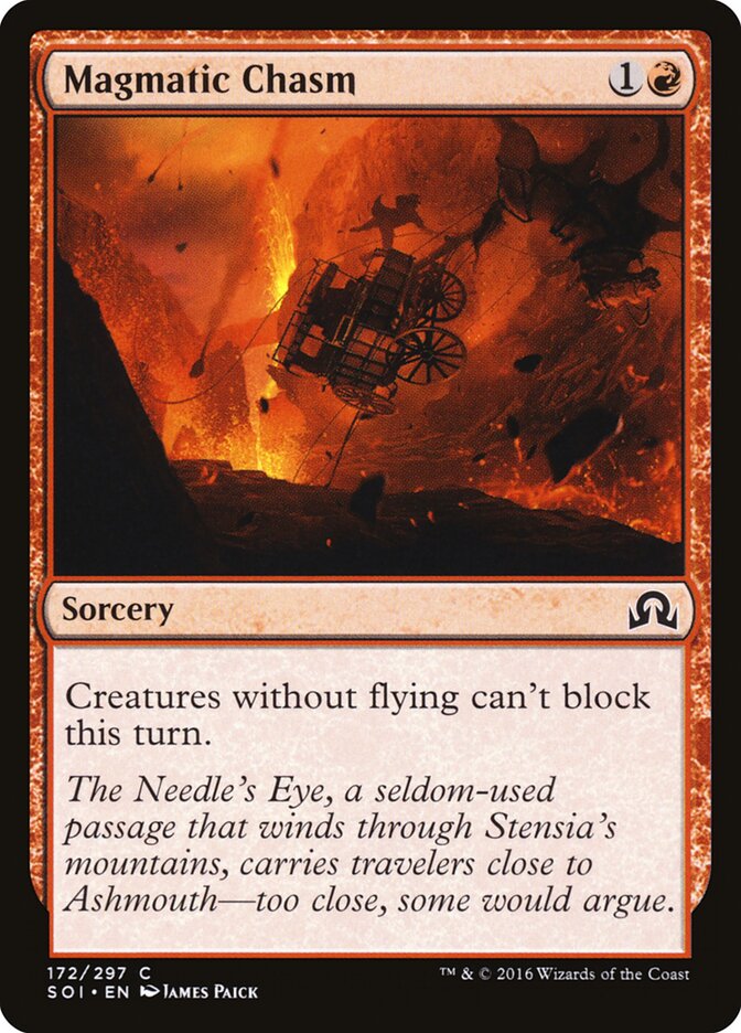 Magmatic Chasm - Shadows over Innistrad (Common) [SOI-172]