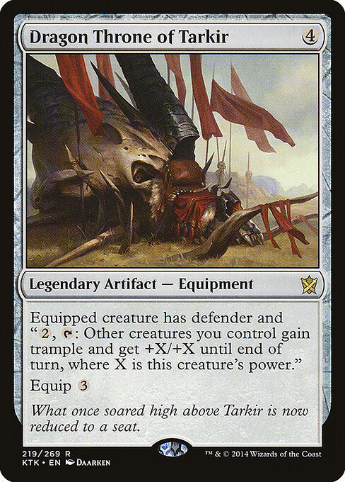 Dragon Throne of Tarkir – Khans of Tarkir (KTK-219) Magic: The Gathering card