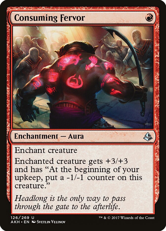 Consuming Fervor - Amonkhet (Uncommon) [AKH-126]
