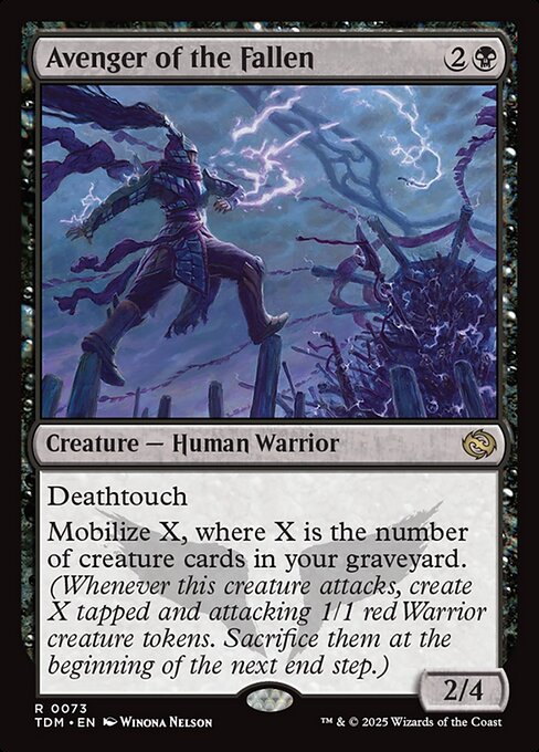 Avenger of the Fallen – Tarkir: Dragonstorm (TDM-73) Magic: The Gathering card | LC-REM-20260804-15401910829388-d5397366-151f-46b0-b9b2-fa4d5bd892d8 Main image