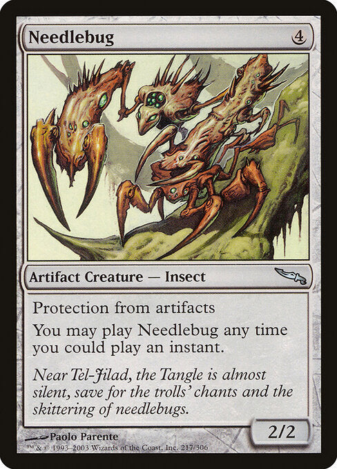 Needlebug – Mirrodin (MRD-217) Magic: The Gathering card | LC-REM-20260804-15617497235788-d54fbd8a-1e2a-450e-98f2-26bbc9e9ac79
