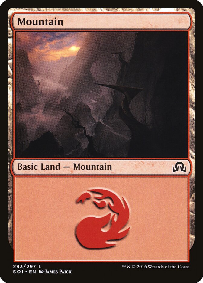 Mountain (V.2) - Shadows over Innistrad (Land) [SOI-293]