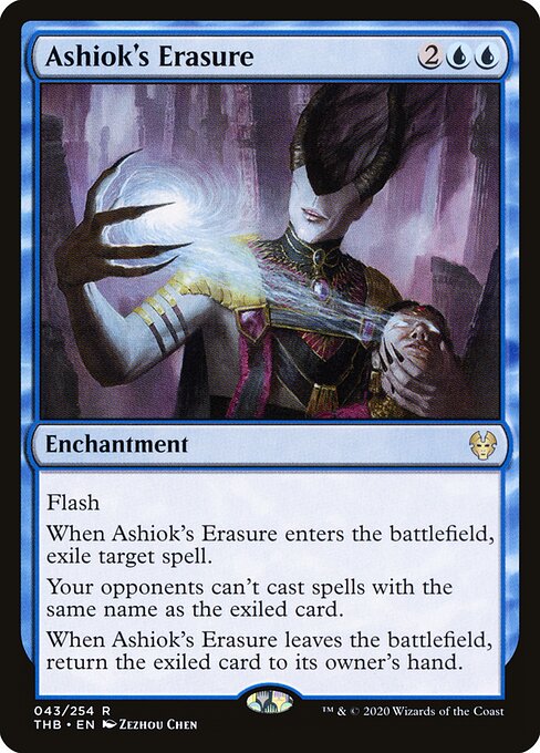 Ashiok's Erasure – Theros Beyond Death (THB-43) Magic: The Gathering card