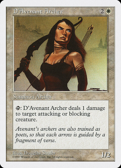 D'Avenant Archer – Fifth Edition (5ED-23) Magic: The Gathering card | LC-REM-20260804-15846242845004-d57621be-3420-49f5-87a3-a9f66fc7c2e1