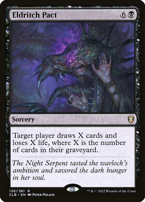 Eldritch Pact – Commander Legends: Battle for Baldur's Gate (CLB-126) Magic: The Gathering card | LC-REM-20260804-15150854930764-d578bdc3-1edf-4267-b612-2236b54329c6