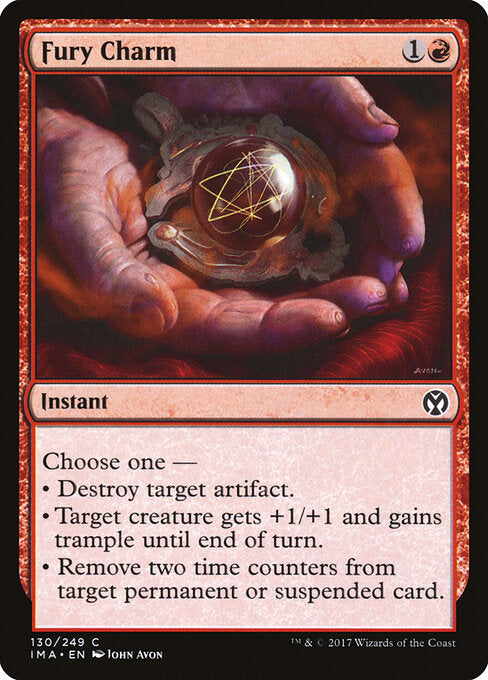 Fury Charm – Iconic Masters (IMA-130) Magic: The Gathering card | LC-REM-20260804-15610376945996-d585cf04-b823-49c1-a33a-9cd8f3116eda