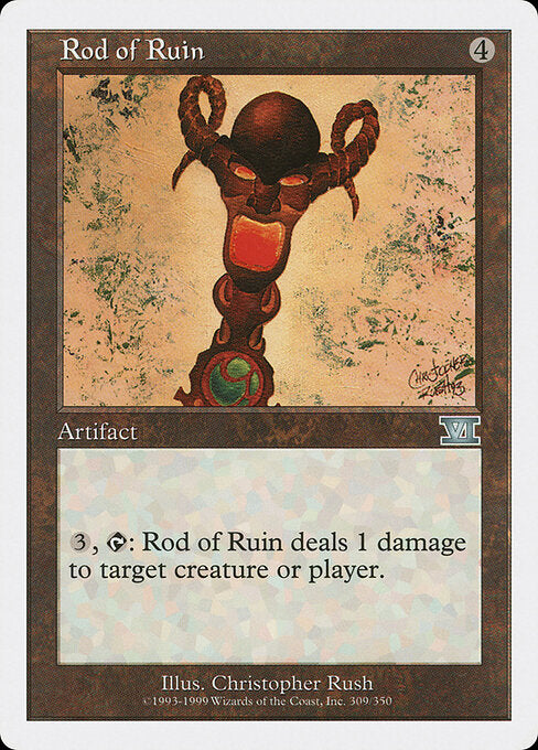 Rod of Ruin – Classic Sixth Edition (6ED-309) Magic: The Gathering card | LC-REM-20260804-15521970717004-d59bf5fd-141a-4743-ad73-70ec2173e476 Hoofdafbeelding
