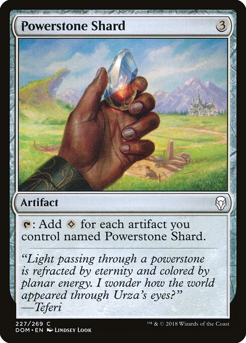 Powerstone Shard – Dominaria (DOM-227) Magic: The Gathering card