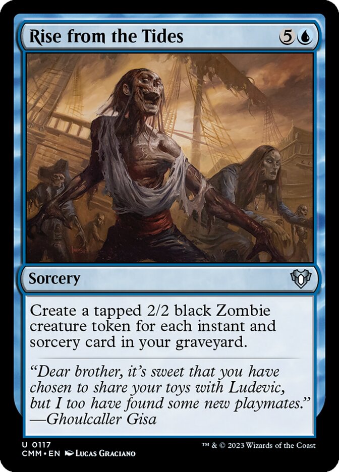 Rise from the Tides - Commander Masters (Uncommon) [CMM-117] Immagine principale del prodotto