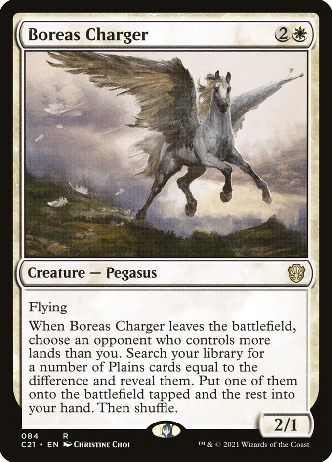 Boreas Charger - Commander: Strixhaven (Rare) [C21-84]