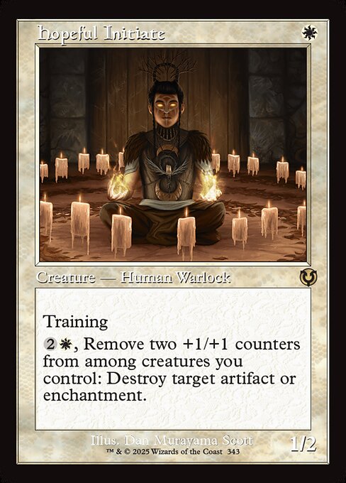 Hopeful Initiate – Innistrad Remastered (INR-343) Magic: The Gathering card | LC-REM-20260804-15339581276492-d68255cf-eb7c-4865-9a7e-b99dccc24e0c Imagen principal del producto