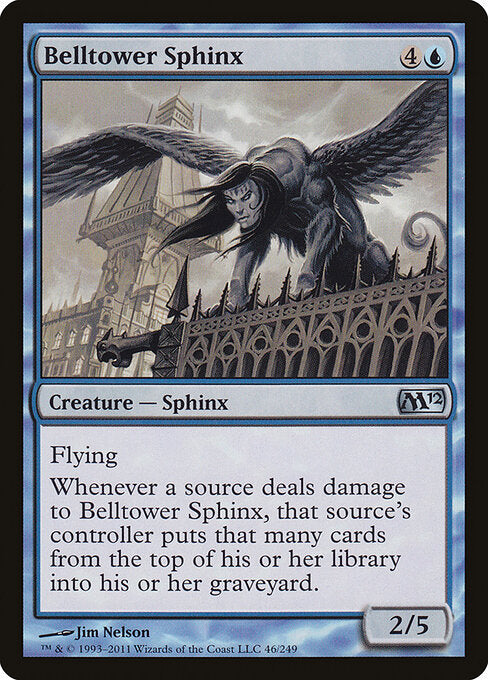 Belltower Sphinx – Magic 2012 (M12-46) Magic: The Gathering card