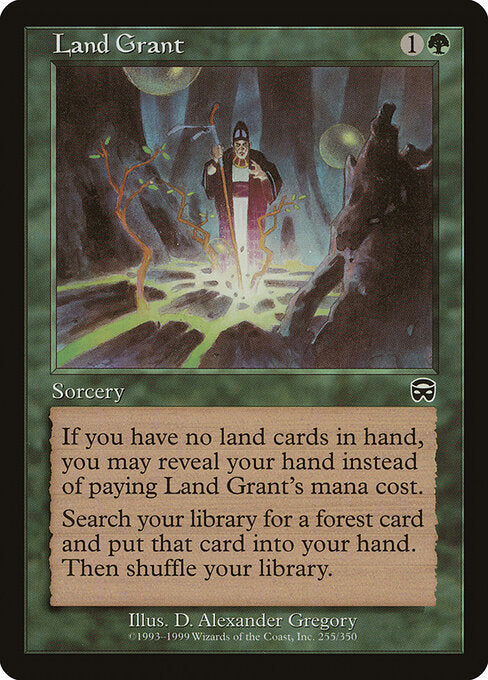 Land Grant – Mercadian Masques (MMQ-255) Magic: The Gathering card | LC-REM-20260804-15935505989964-d6862005-32d1-473e-a28b-5dfc4b7782cd Imagen principal del producto