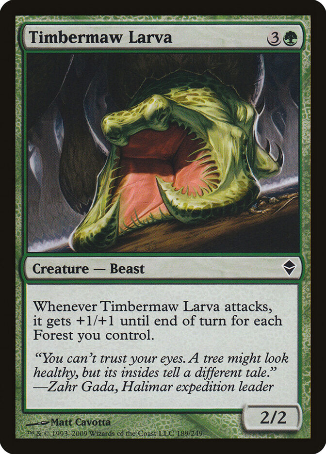 Timbermaw Larva - Zendikar (Common) [ZEN-189]