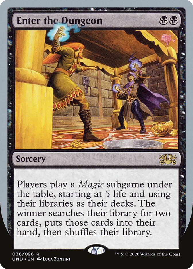 Magic-kaart Enter the Dungeon UND-36 uit Unsanctioned (Rare)
