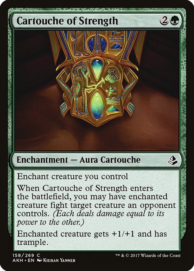Cartouche of Strength - Amonkhet (Common) [AKH-158] Imagen principal del producto
