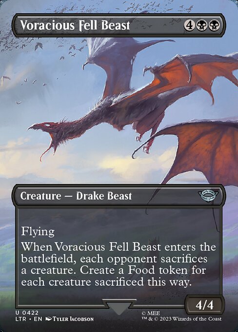 Voracious Fell Beast – The Lord of the Rings: Tales of Middle-earth (LTR-422) Magic: The Gathering card | LC-REM-20260804-15150645182796-d6ce6be0-ebfe-4d50-87c6-8c1fc7536f1f Hoofdafbeelding