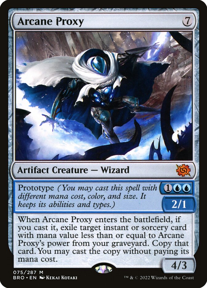 Arcane Proxy - The Brothers' War (Mythic) [BRO-75] Main image