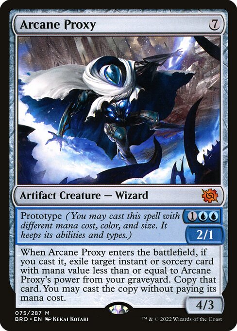 Arcane Proxy – The Brothers' War (BRO-75) Magic: The Gathering card | LC-REM-20260804-15151239201100-d6d74d2e-7382-4fe3-ac3e-6906203ffcc7