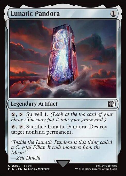 Lunatic Pandora – Final Fantasy (FIN-262) Magic: The Gathering card | LC-REM-20260804-15568990437708-d6e1e3e7-20d4-42cb-ad22-60356b9e8fdc