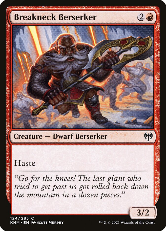 Breakneck Berserker - Kaldheim (Common) [KHM-124] Main image