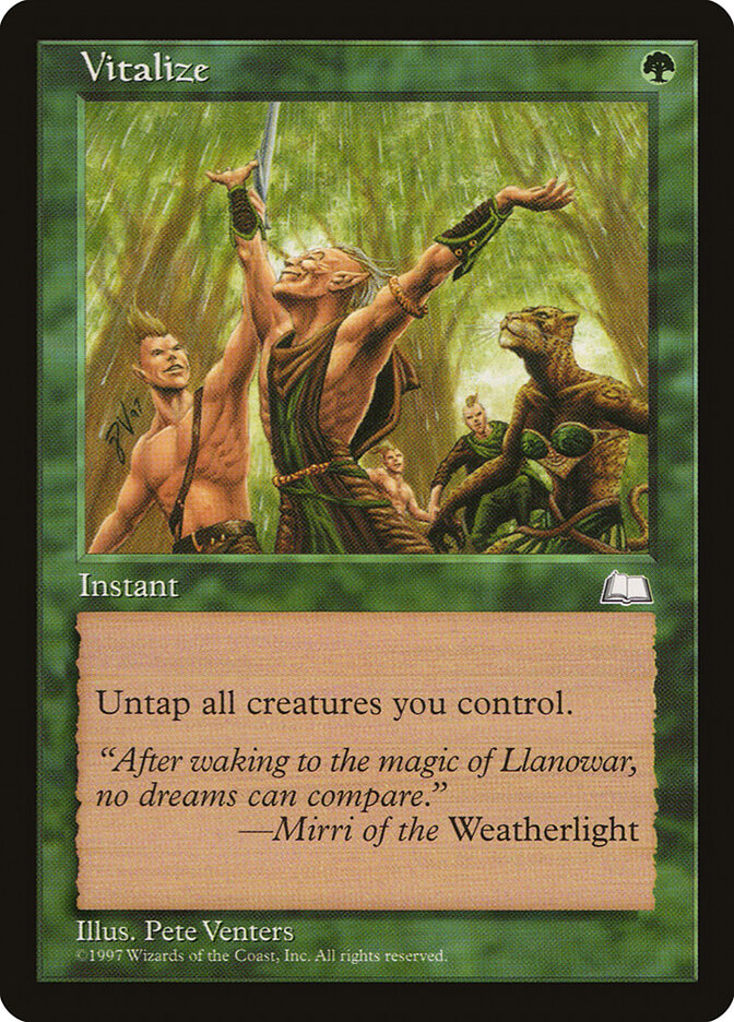 Magic-kaart Vitalize WTH-145 uit Weatherlight (Common) Hoofdafbeelding