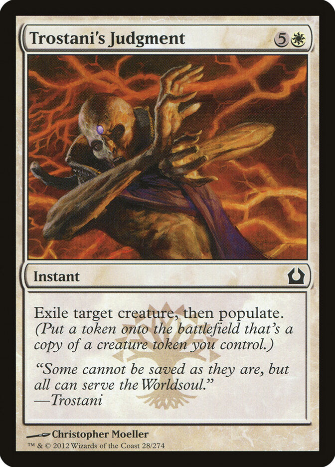 Trostani's Judgment - Return to Ravnica (Common) [RTR-28]