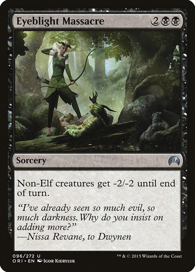 Eyeblight Massacre - Magic Origins (Uncommon) [ORI-96] Main image