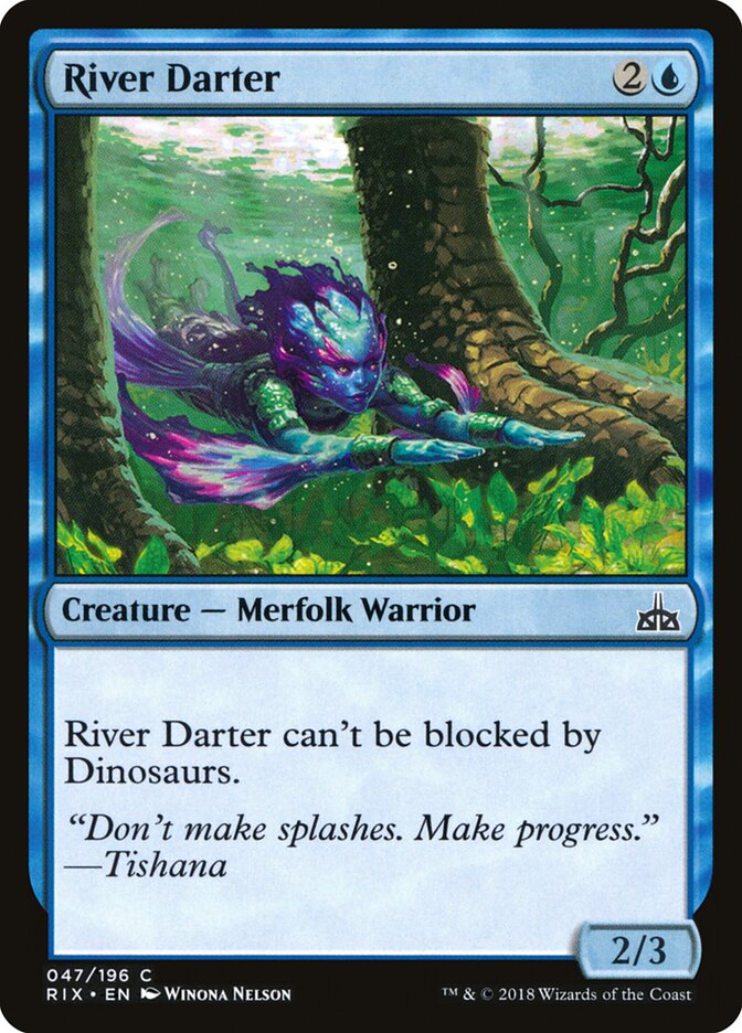 River Darter - Rivals of Ixalan (Common) [RIX-47]