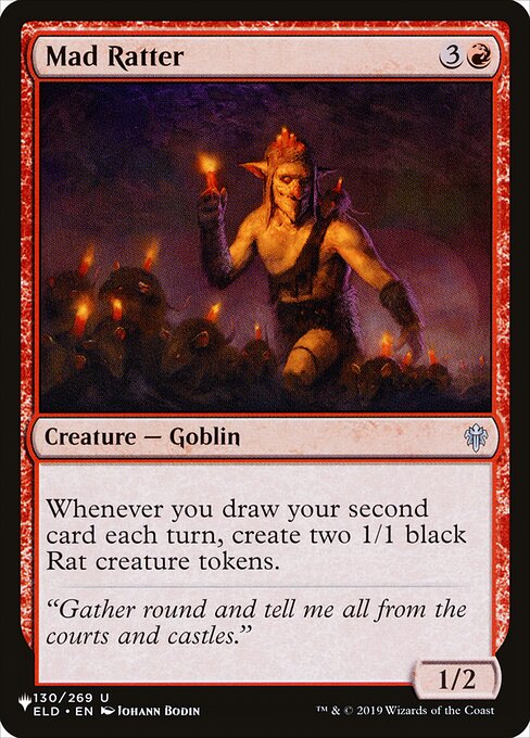 Mad Ratter – The List (PLST-ELD-130) Magic: The Gathering card | LC-REM-20260804-15151309291852-d78fd600-d6ed-4f16-8aeb-02945044d235