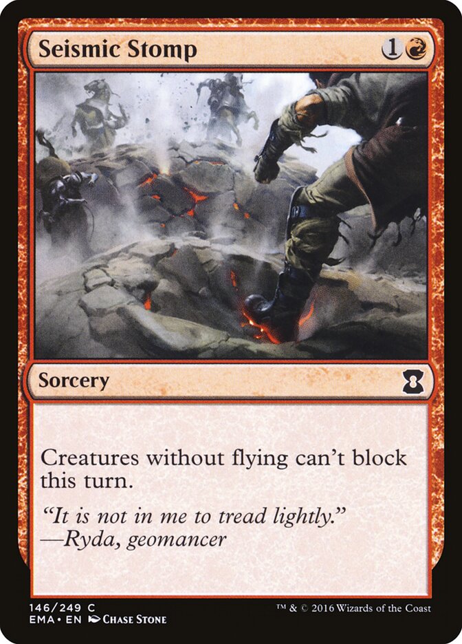 Magic-kaart Seismic Stomp MYS-146 uit Mystery Booster (Common)