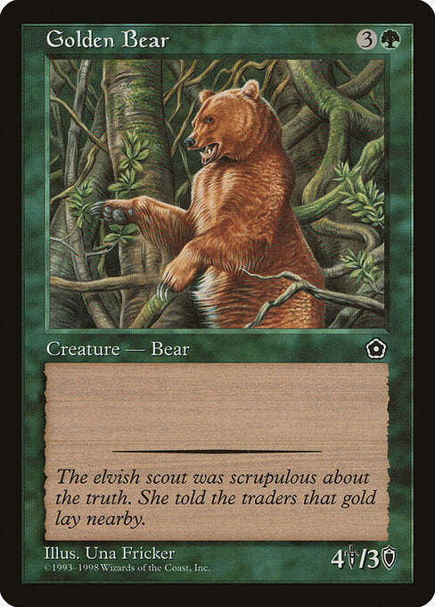 Golden Bear – Portal Second Age (P02-127) Magic: The Gathering card | LC-REM-20260804-15340033966412-d7dfc789-7ea0-4eb8-8c3b-2c50fd52cbab