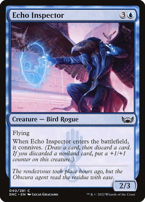 Echo Inspector – Streets of New Capenna (SNC-40) Magic: The Gathering card | LC-REM-20260804-15353008914764-d7e530ea-ba51-4f7a-bf56-b657a48e86ae Imagen principal del producto
